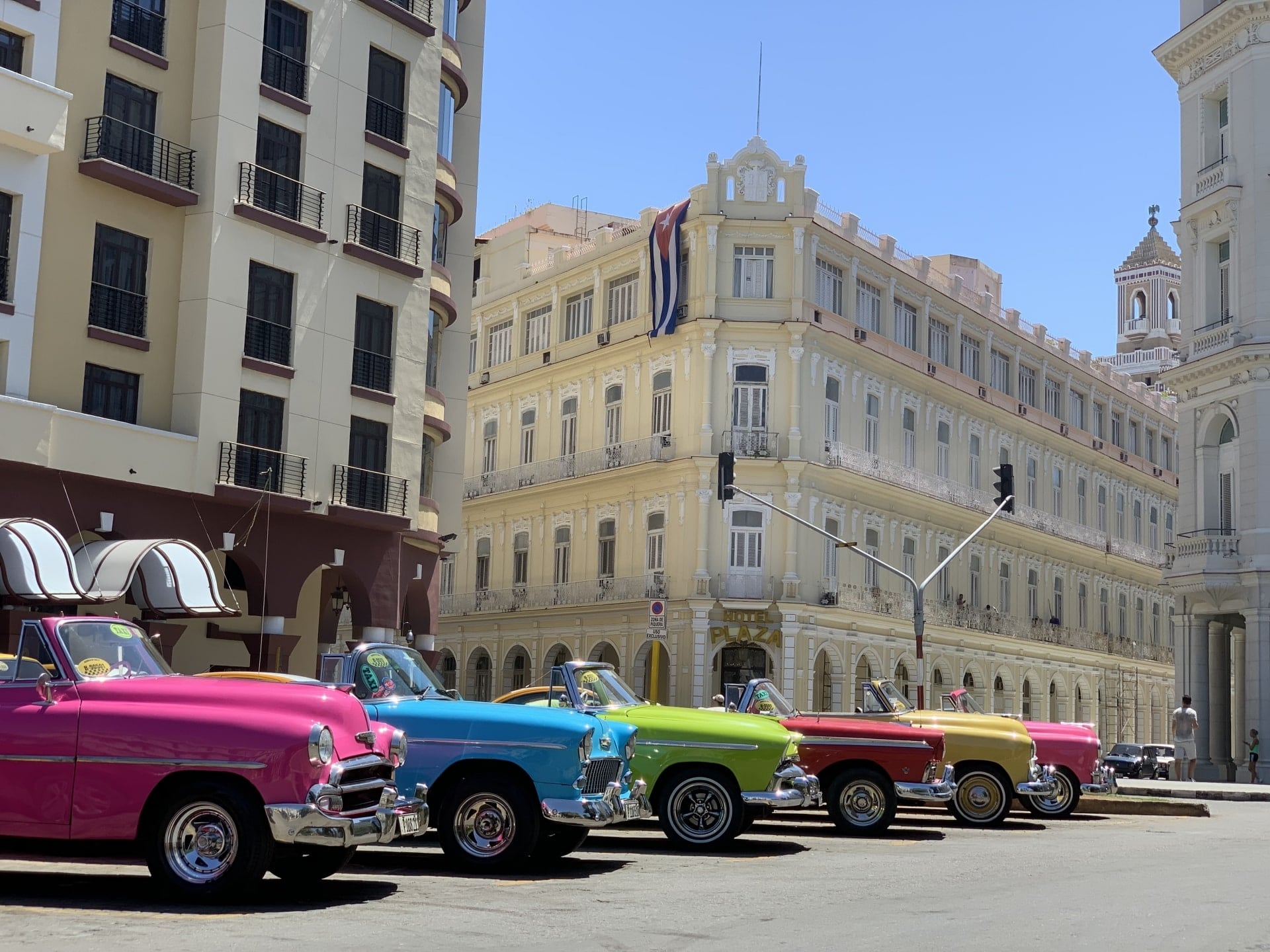 キューバの街並みの風景
